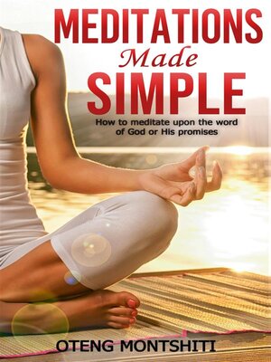 cover image of MEDITATIONS MADE SIMPLE